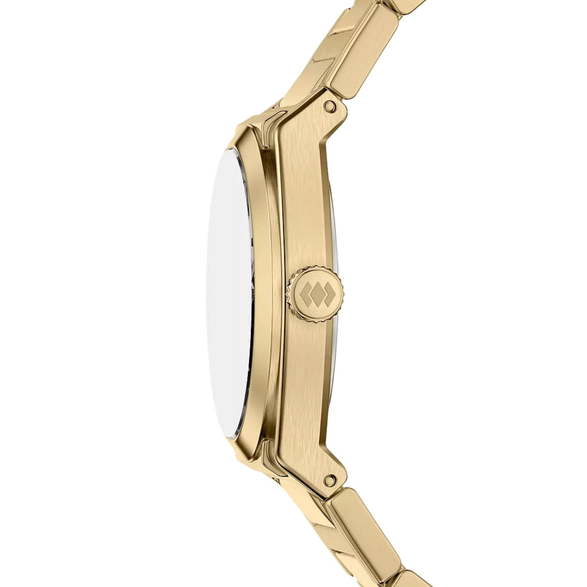 Fossil Everett 27mm Gold-Tone Stainless Steel, Green ES5493