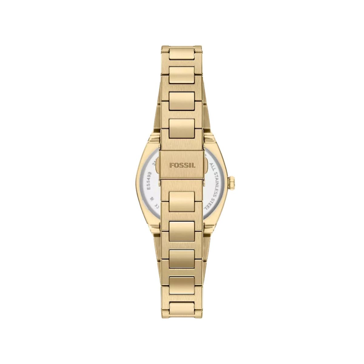 Fossil Everett 27mm Gold-Tone Stainless Steel, Green ES5493