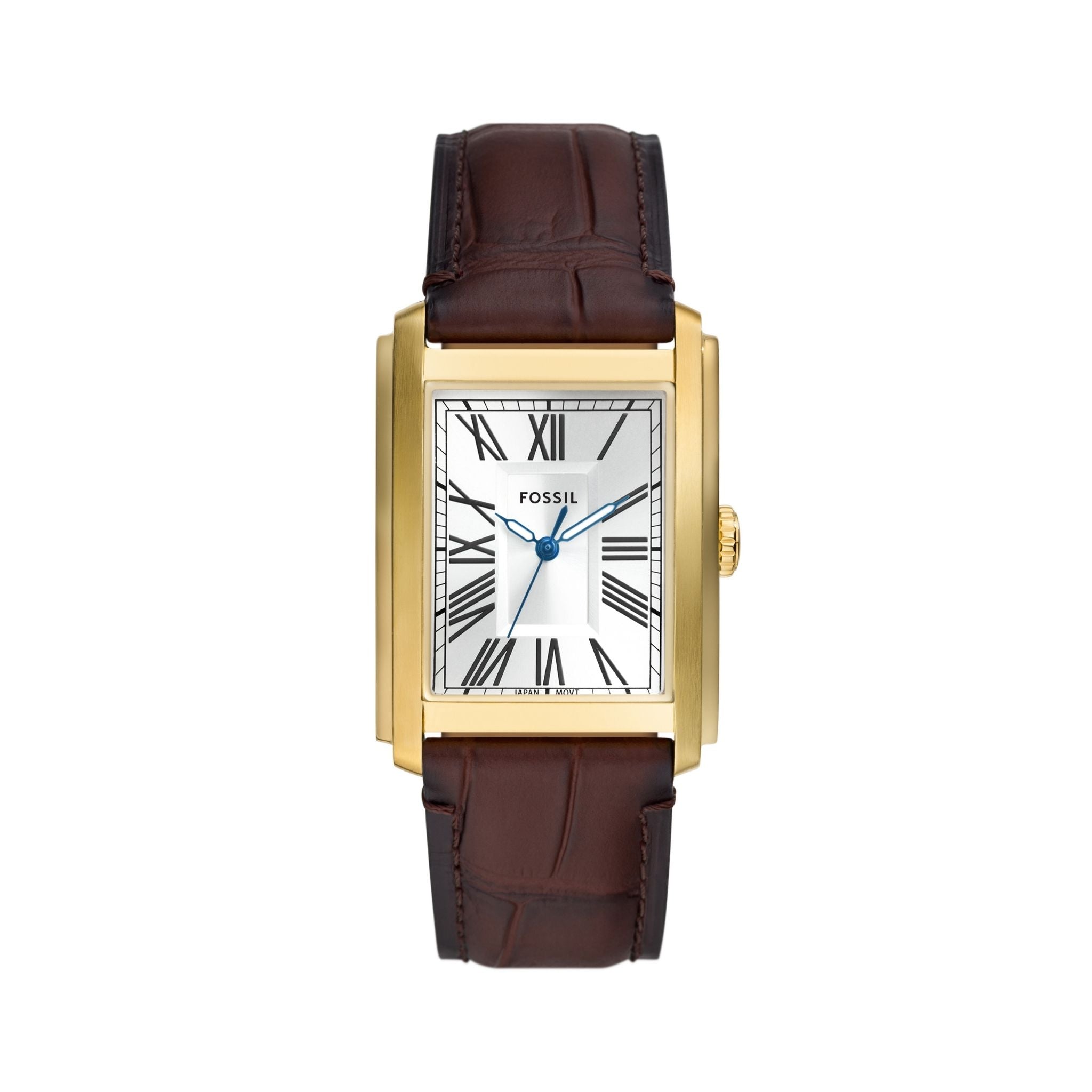 Fossil Carraway Watch, Brown Strap FS6011