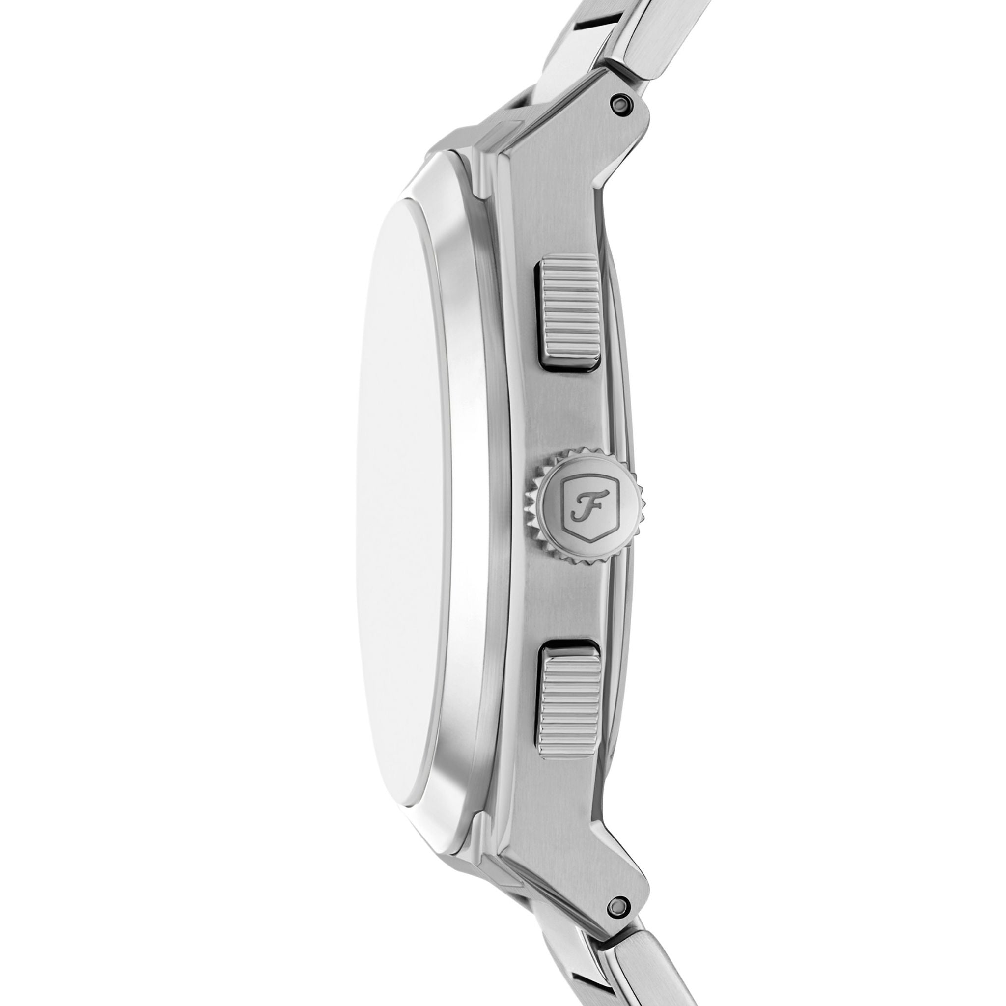 Fossil Everett Silver Blue Dial FS6104