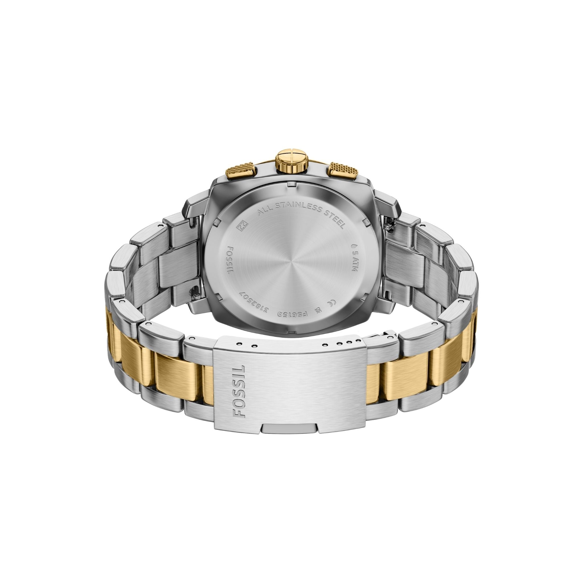 Fossil Machine Two-tone Black Dial FS6159