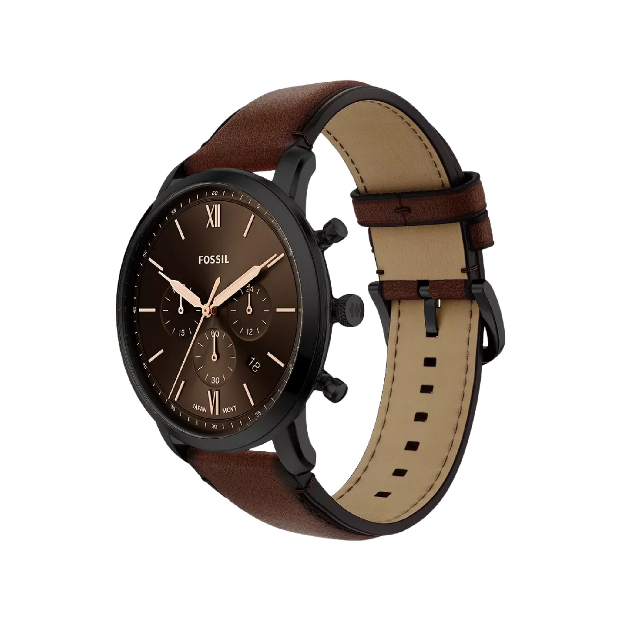 Fossil Neutra Chronograph Brown Leather FS6163