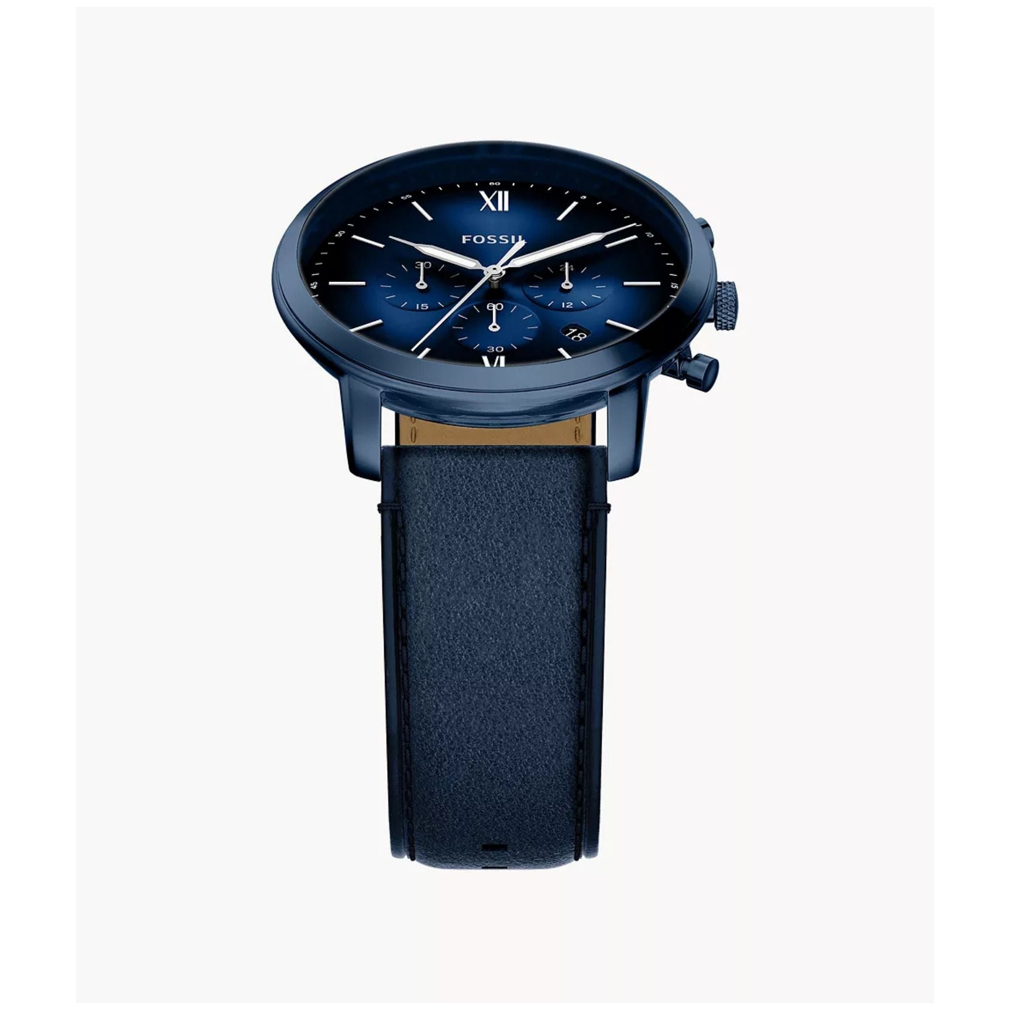 Fossil Neutra Chronograph Navy Leather FS6168