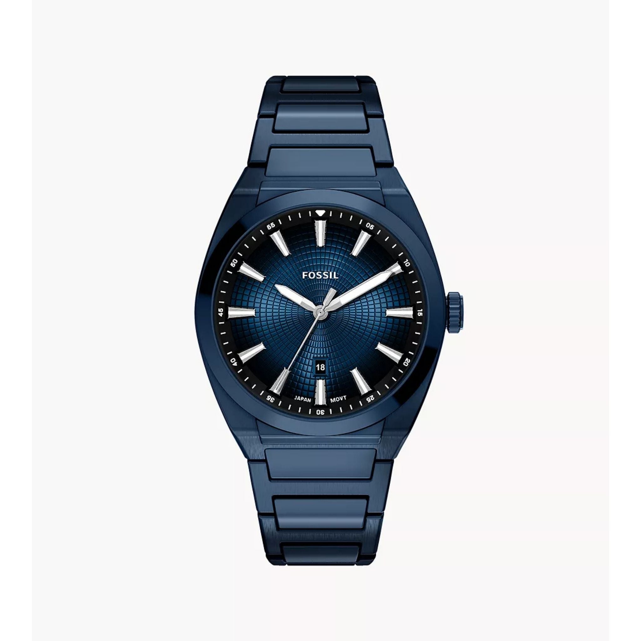 Fossil Everett Navy Steel FS6169