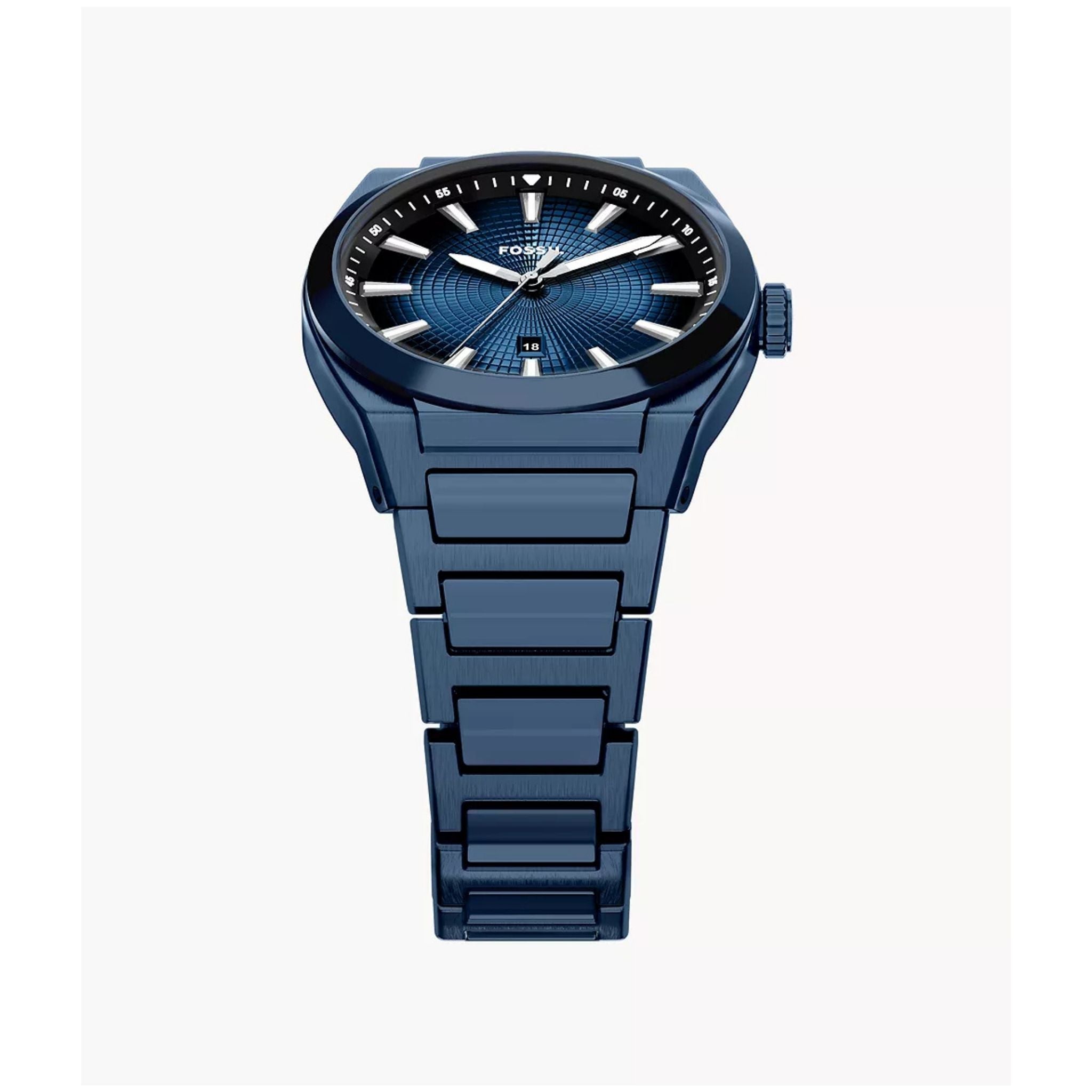 Fossil Everett Navy Steel FS6169