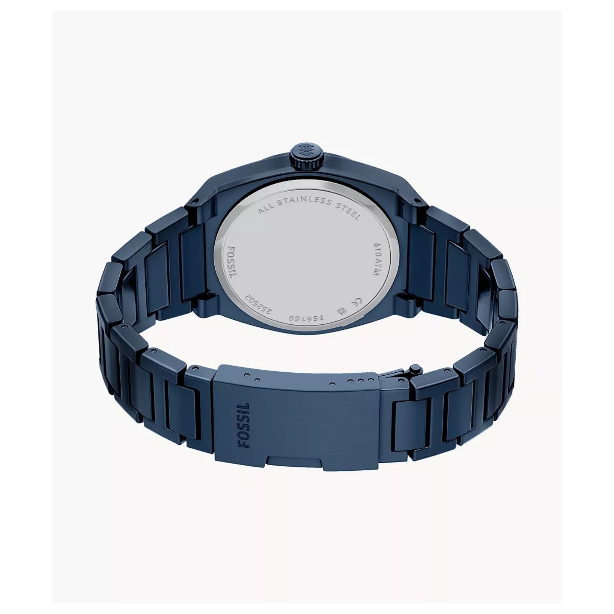 Fossil Everett Navy Steel FS6169