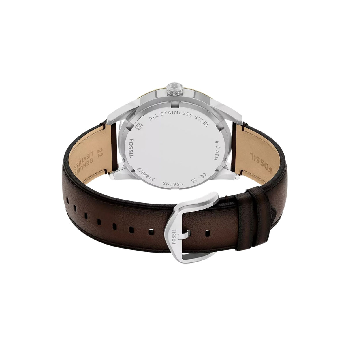Fossil Pearson 42mm Multifunction Brown Leather FS6195