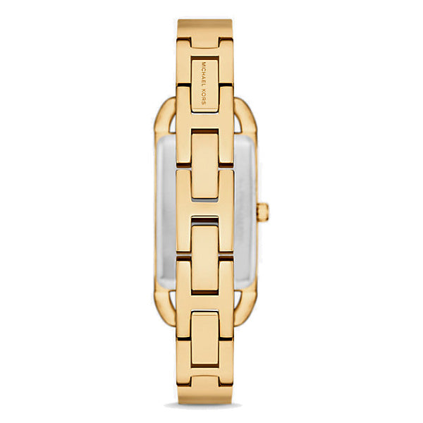 Michael Kors Mini Empire Pavé Gold-Tone Bangle Watch MK4840