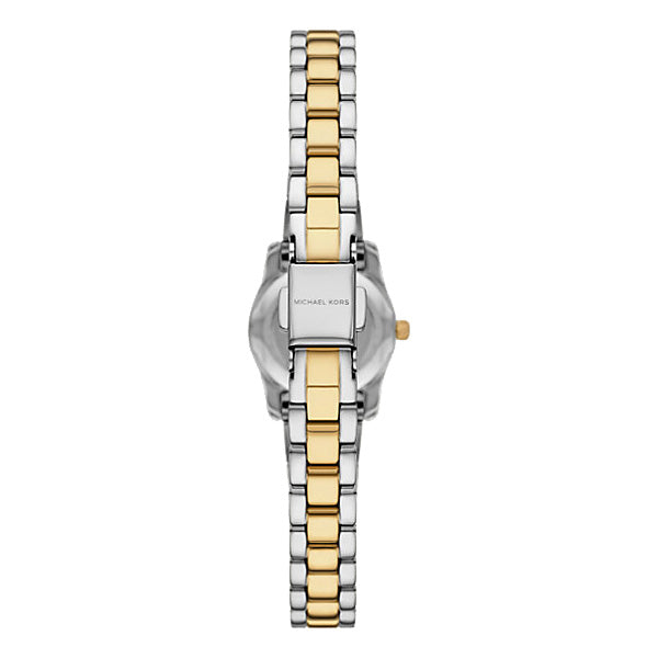 Michael Kors Micro Lexington Pavé Two-Tone Watch MK4903