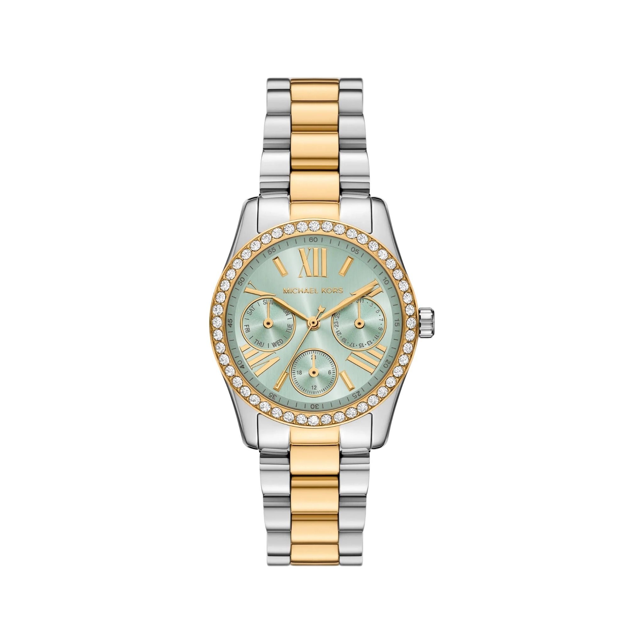 Michael Kors Lexington Pavé Two-Tone MK7609