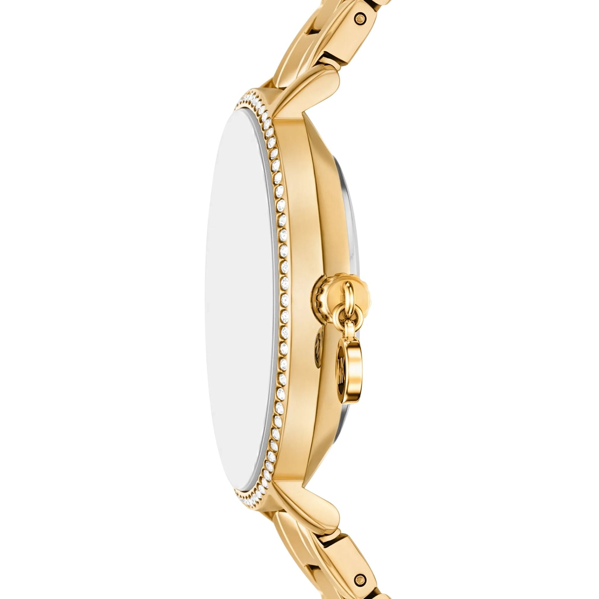 Michael Kors Mini Pyper Pavé Gold-Tone MK7616