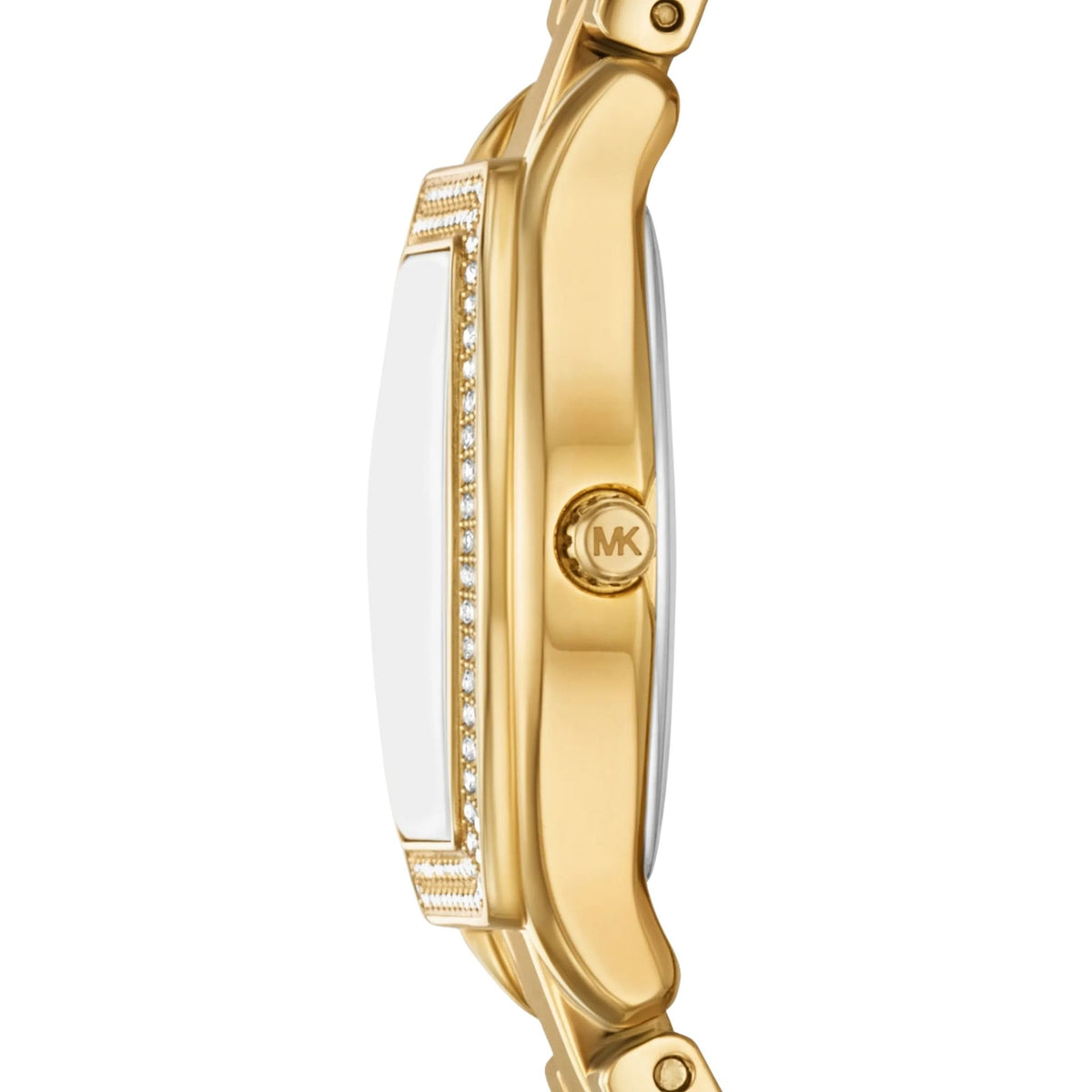 Michael Kors Petite Chelsea Pavé Gold-Tone Watch MK7618
