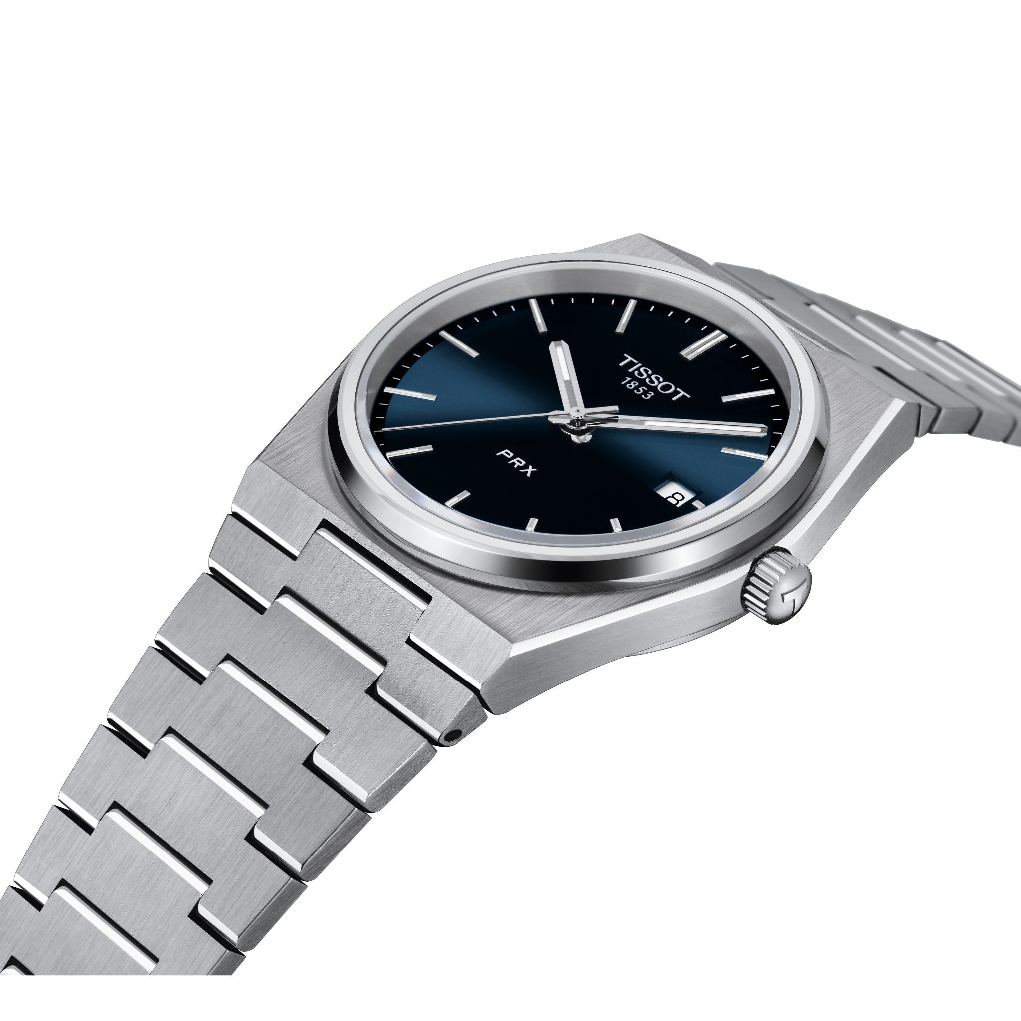 Tissot PRX Quartz Blue Dial Men's Watch T1374101104100