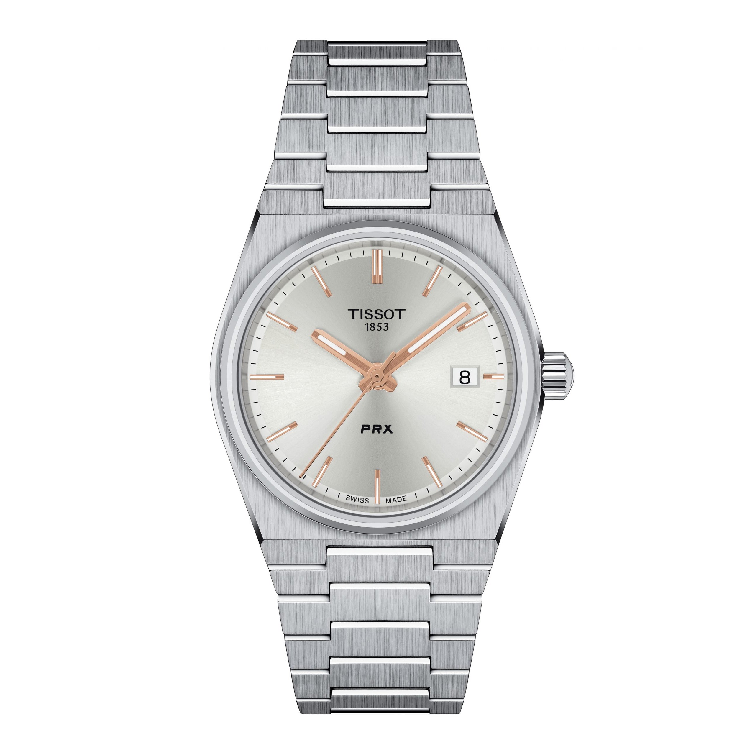 Tissot PRX Quartz Silver Dial Ladies Watch T1372101103100