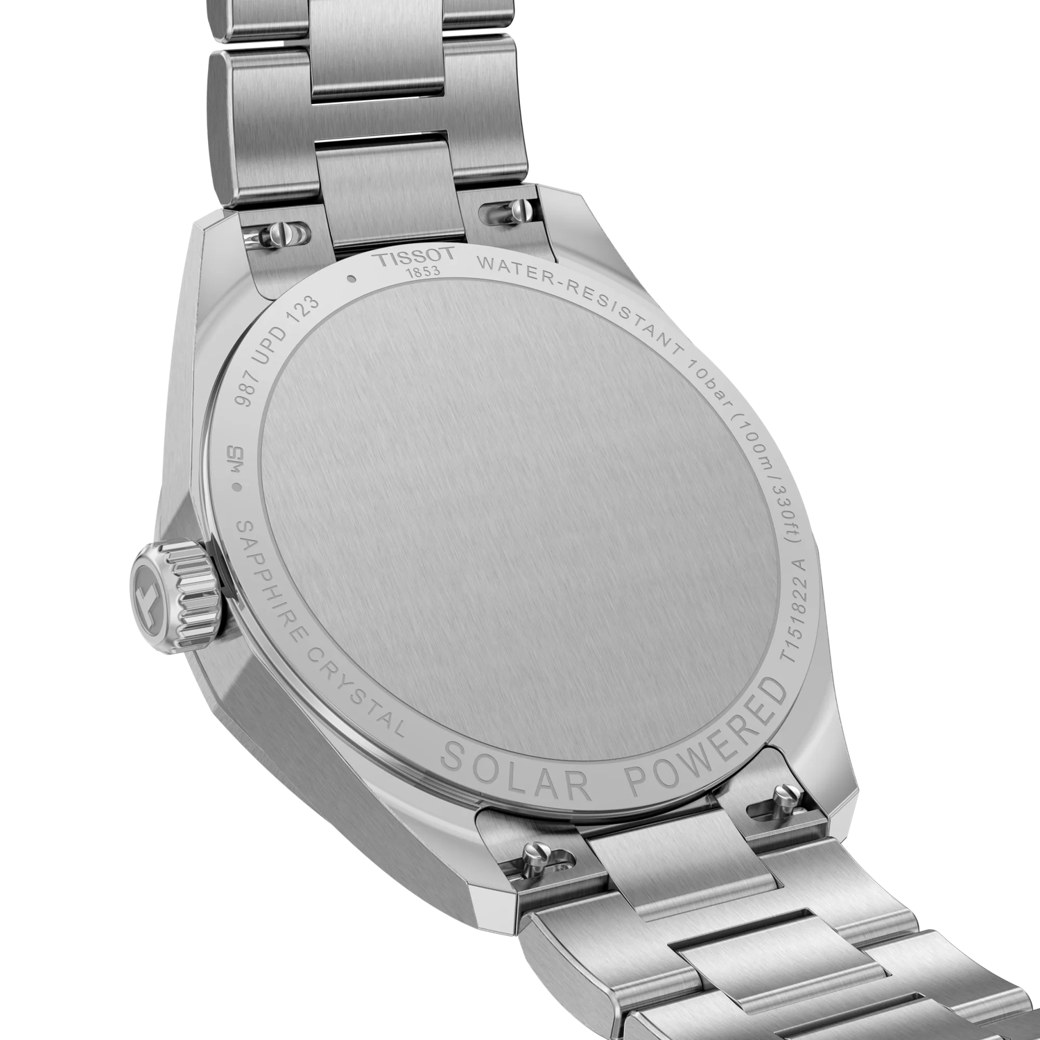 Tissot PRC 100 Solar 34 mm Silver Dial Women’s Watch T1518221103100